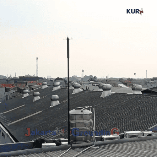 Penangkal Petir Elektrostatis KURN Solusi Perlindungan Petir Modern
