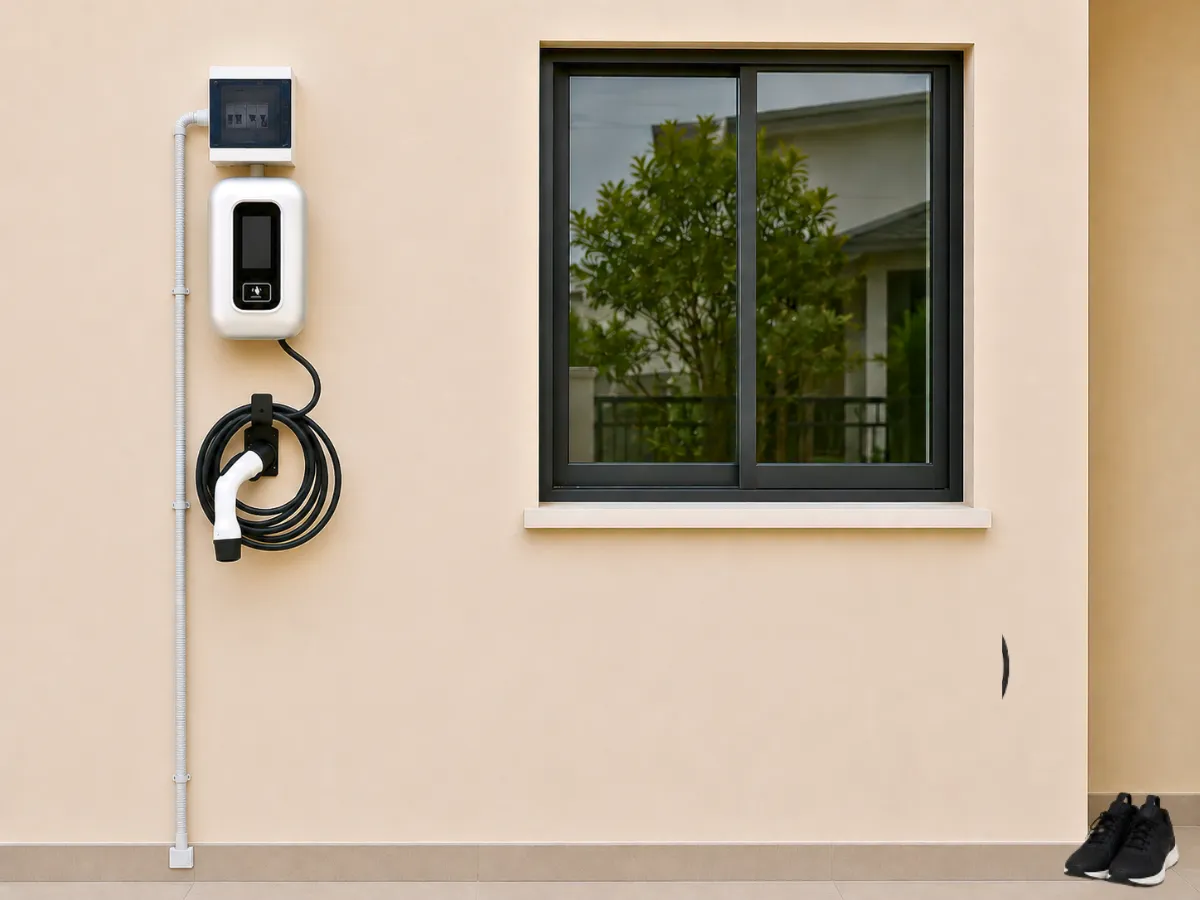 Insatalasi grounding charger EV