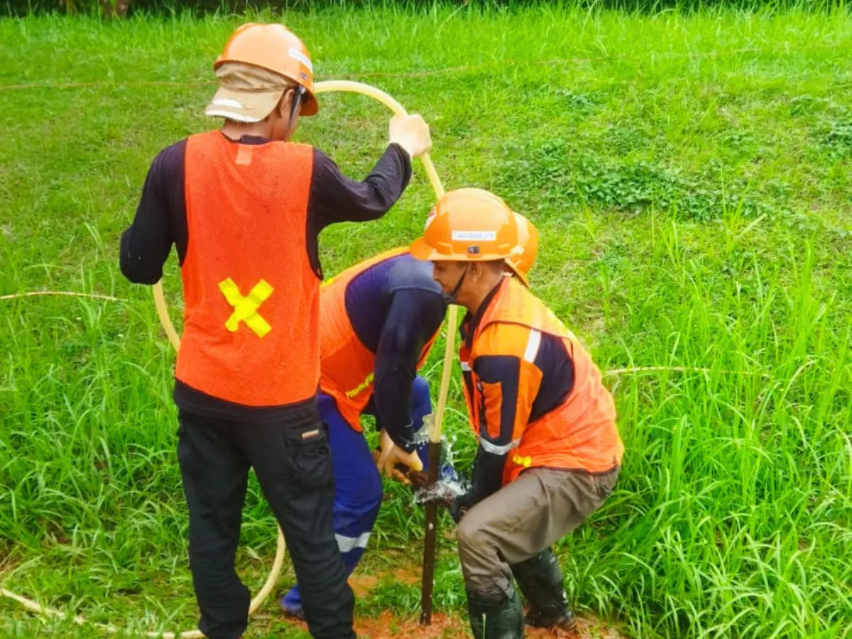 Pembumian grounding system